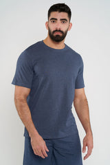 Navy Marl