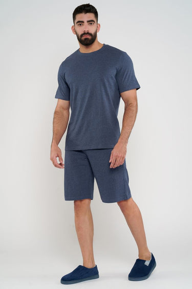 Navy Marl