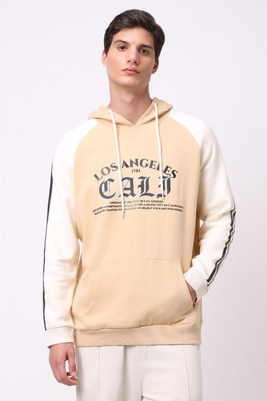 hoodie with print and linings