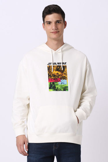 hoodie with Star Wars prints