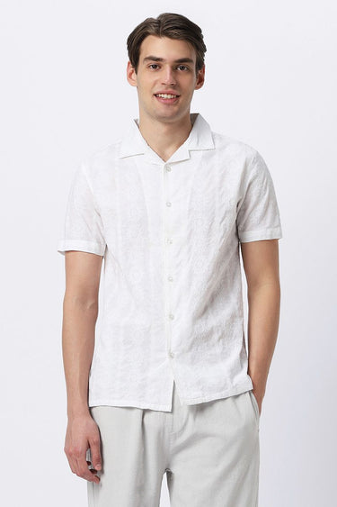 men shirt with embroidery