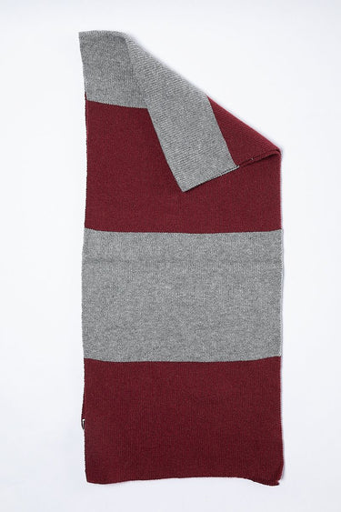 وشاح صوف رجالي متباين اللون