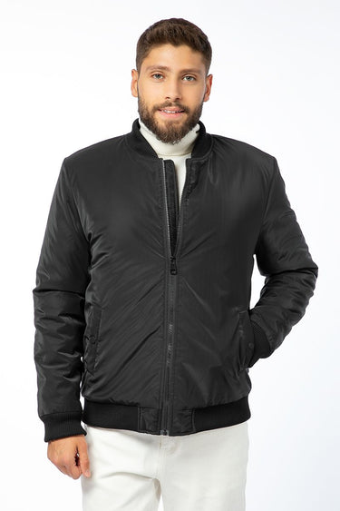 جاكيت بومبر رجالي بخامة بافر