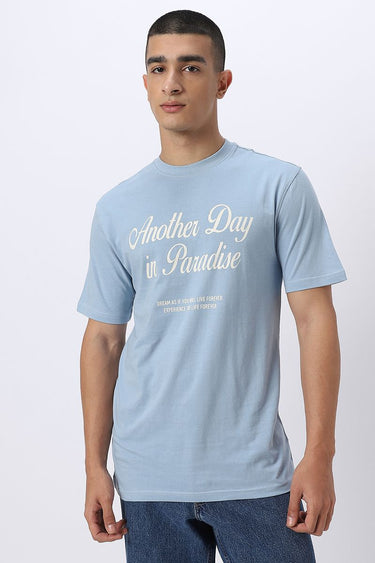 تيشيرت رجالي بطبعة أمامية