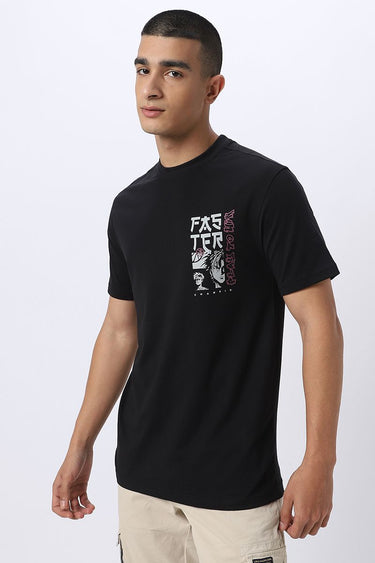 تيشيرت رجالي بطبعة أمامية