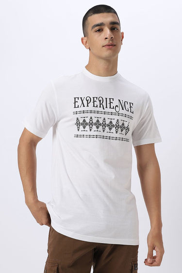 تيشيرت رجالي بطبعة أمامية