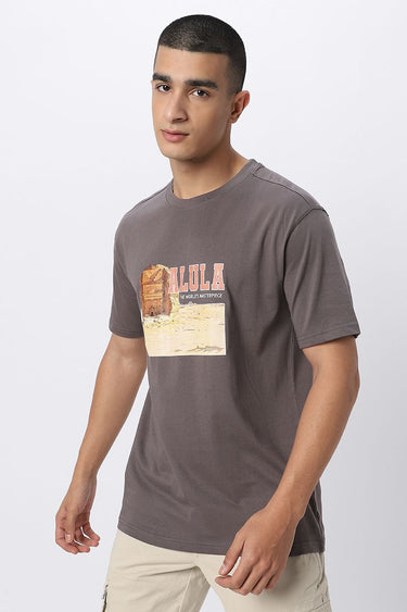 تيشيرت رجالي بطبعة أمامية