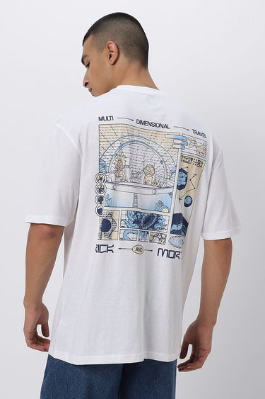Men T-Shirt With (Rick And Morty) Prints