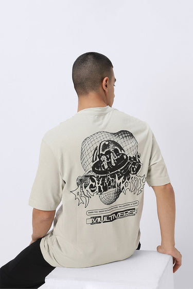 تيشيرت رجالي بطبع (ريك آند مورتي)