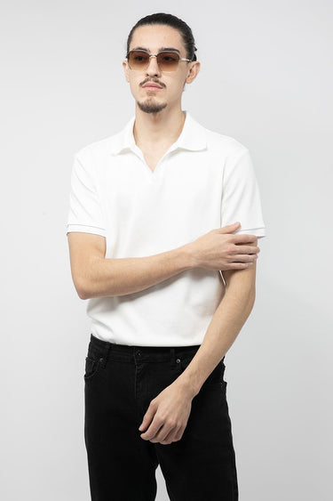 Solid Colored Men Polo T-Shirt