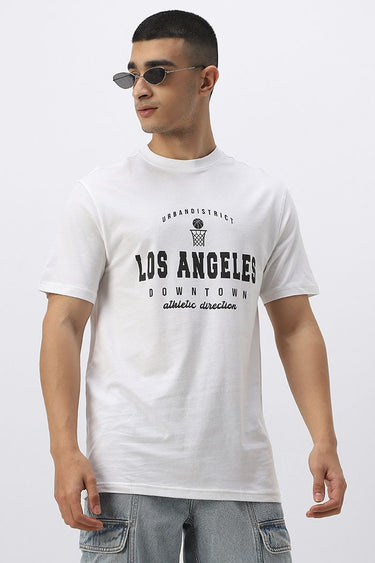 تيشيرت رجالي بطبعة أمامية