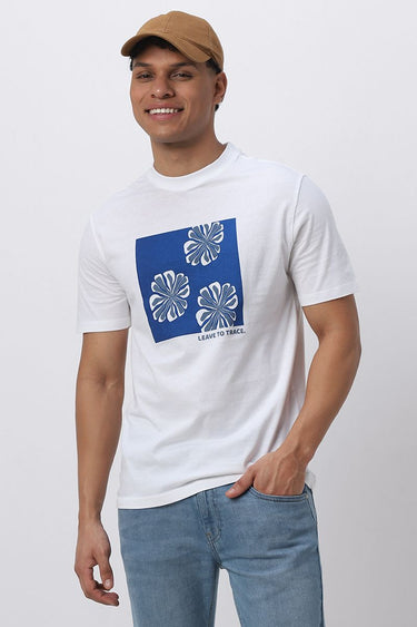 تيشيرت رجالي بطبعة أمامية