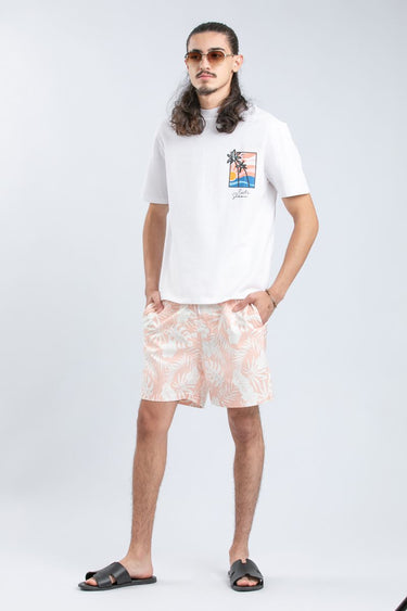 شورت سباحة عصري للرجال مع طبعات