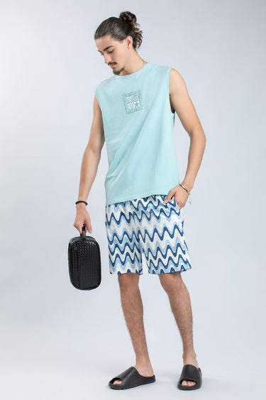 شورت سباحة عصري للرجال مع طبعات