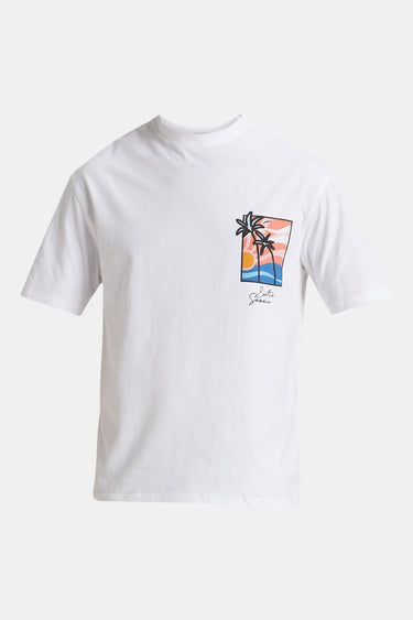 Men'S Short Sleeve T-Shirt With Front & Back Print