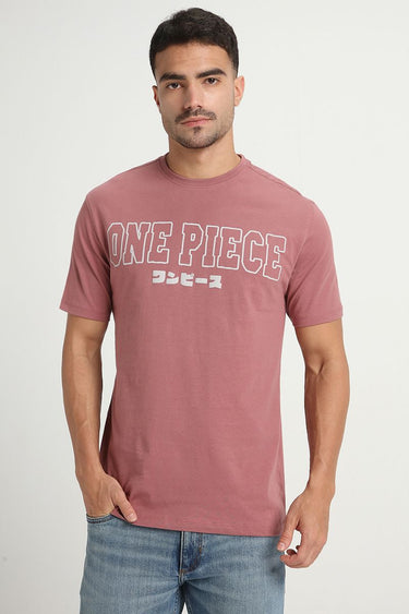 Men'S T-Shirt - Short Sleeves With One Piece Prints On Front & Back