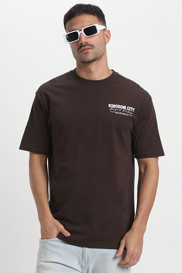 Urban Men Short Sleeve T-Shirt With Saudi Spirit Inspired Prints