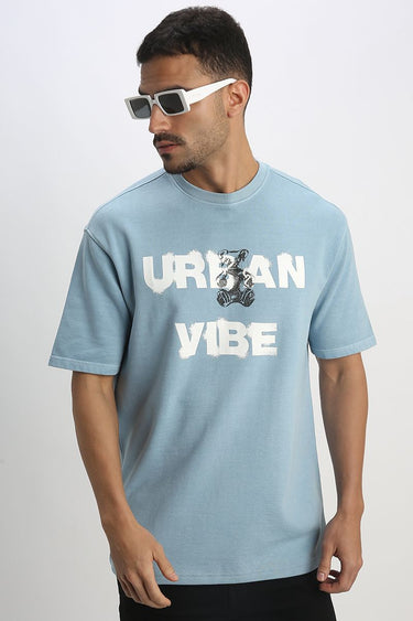 Men'S Front-Print T-Shirt - Crew Neck, Short Sleeve