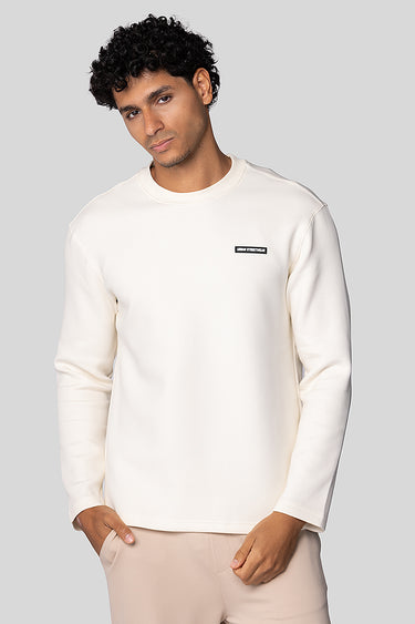 سويت شيرت رجالي بطبعة خلفية