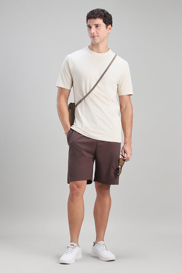 شورت بيسك بخصر مطاطي