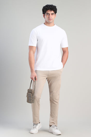 بنطلون رجالي أساسي برباط خصر