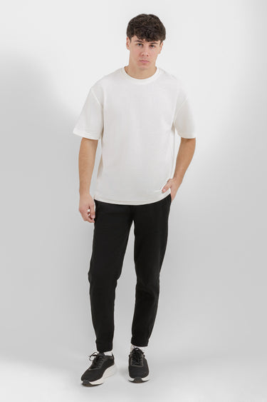 بنطلون أساسي بخصر مطاطي