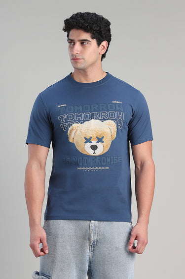 تيشيرت رجالي بطباعة عصرية