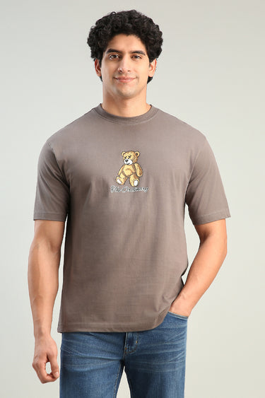 تيشيرت كاجوال بطباعة جرافيك