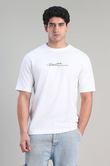 تيشيرت رجالي بطباعة عصرية