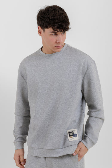 سويت شيرت أساسي بياقة دائرية