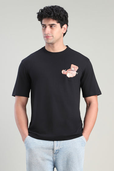 تيشيرت رجالي بطباعة كاجوال