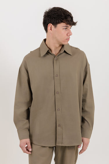 قميص أساسي بأكمام طويلة