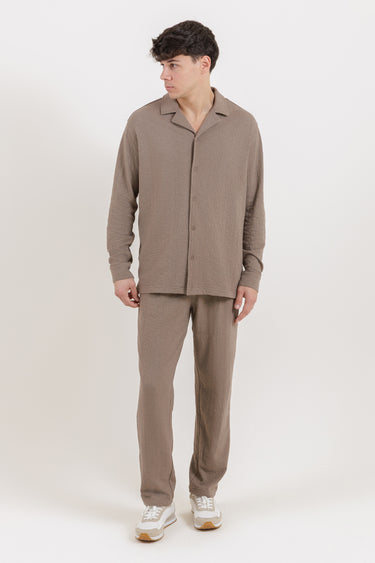 بنطلون أساسي خفيف بخصر مطاطي