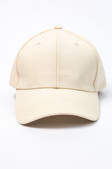 قبعة كاب سادة بإبزيم خلفي