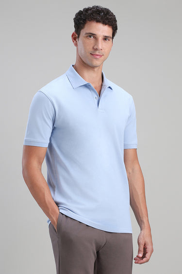 تيشيرت بولو كلاسيكي بأكمام قصيرة