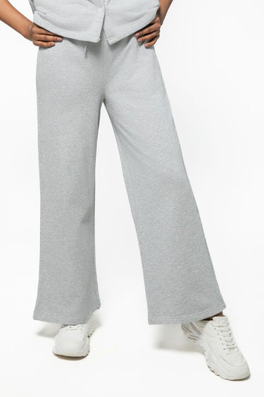 بنطلون رياضي نسائي بلون موحد