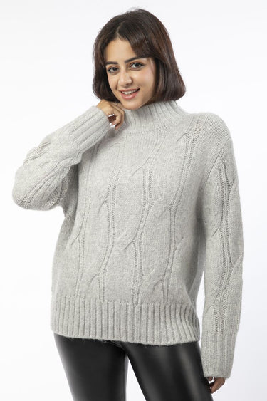 Textured Knitted Women Sweater