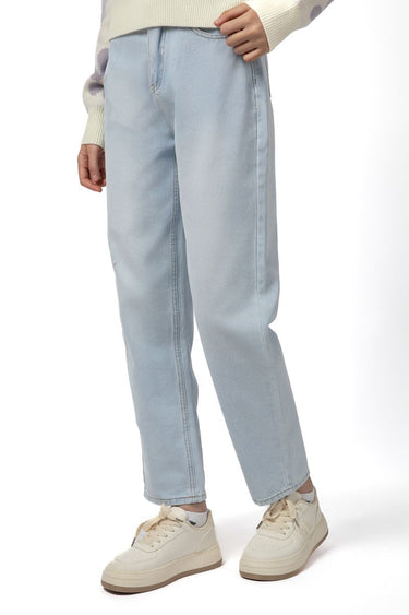 solid colored women jeans pants