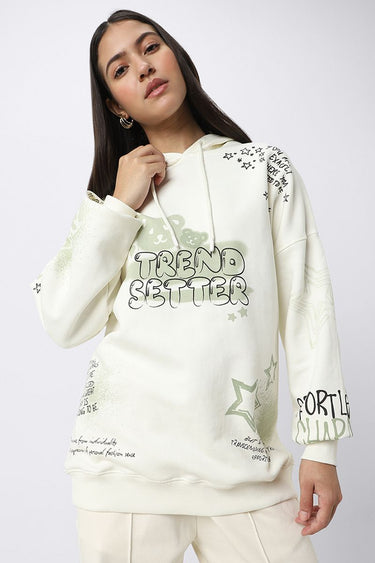 women hoodie with front prints