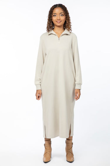 Women Longline Dress With Side Slits