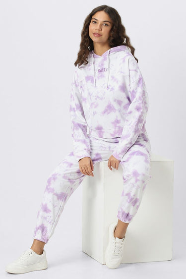 Tie-Dye Printed Women Hoodie