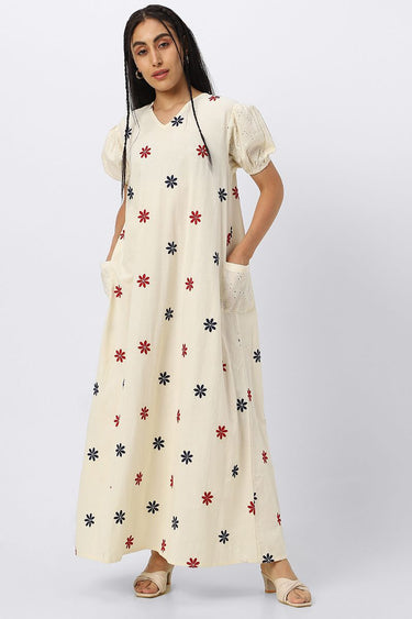 Maxi Women Jalabiya With Embroidery