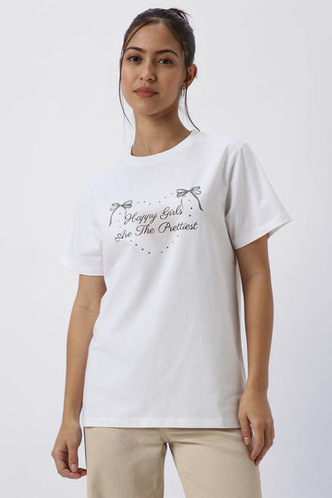 Women T-Shirt With Front Print