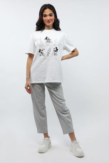 Solid Colored Women Pants