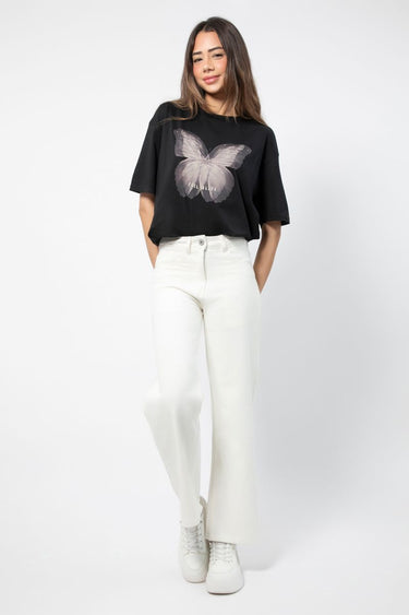 Solid Colored Women Jeans Pants