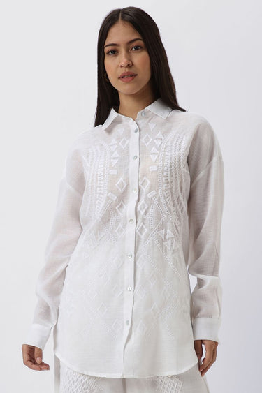 Women Shirt With Embroidery