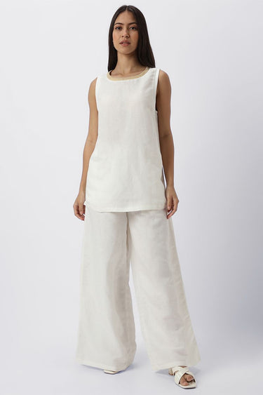 Solid Colored Flowy Women Pants