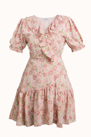 Women'S Floral Summer Wrap Dress