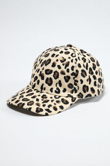 Womens Leopard Print Baseball Cap  Bold & Wild