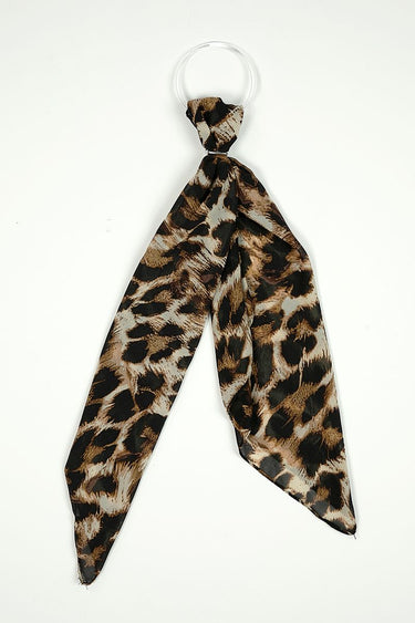 وشاح نسائي فولار أنيق – مربع الشكل، قماش ناعم ودقيق، بنقشة كاملة